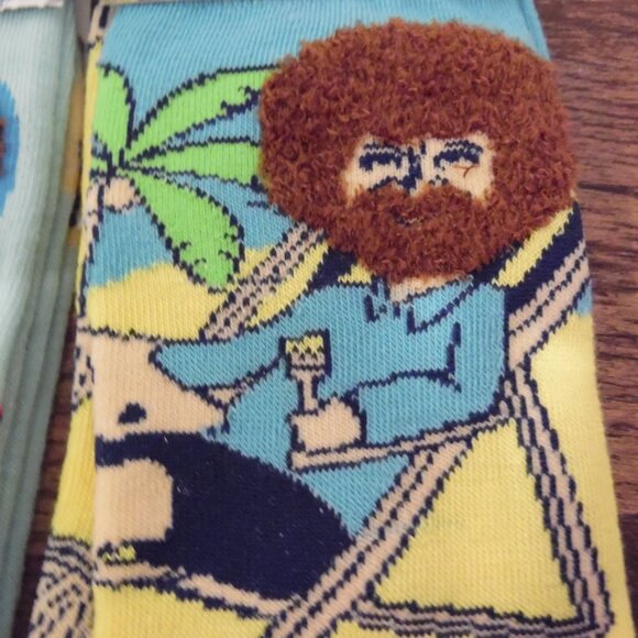 Joy of Painting Bob Ross Crew Socks 2 pair One Size - Picture 4 of 8